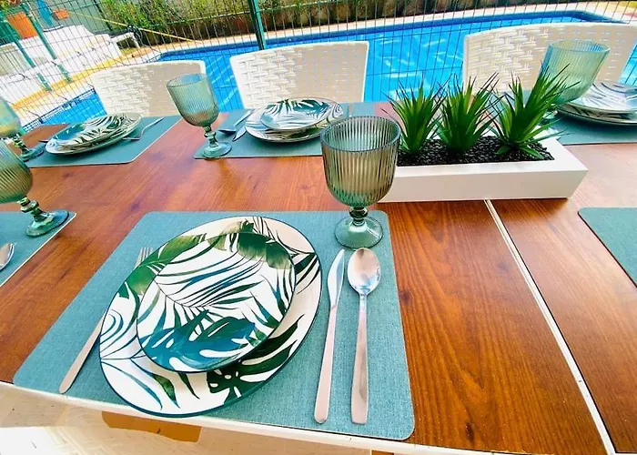 Сasa de vacaciones Casa Luna With Saltwater Pool Olhos de Agua (Albufeira)